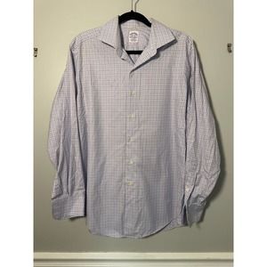 Brooks Brothers Egyptian Cotton Dress Shirt-16.5, 35